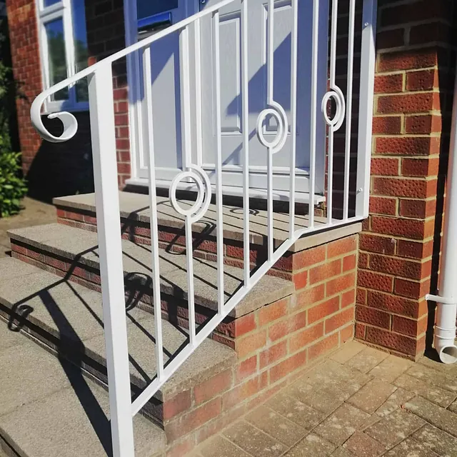 wrought iron balustrade