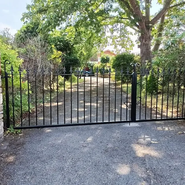 wrought iron gates