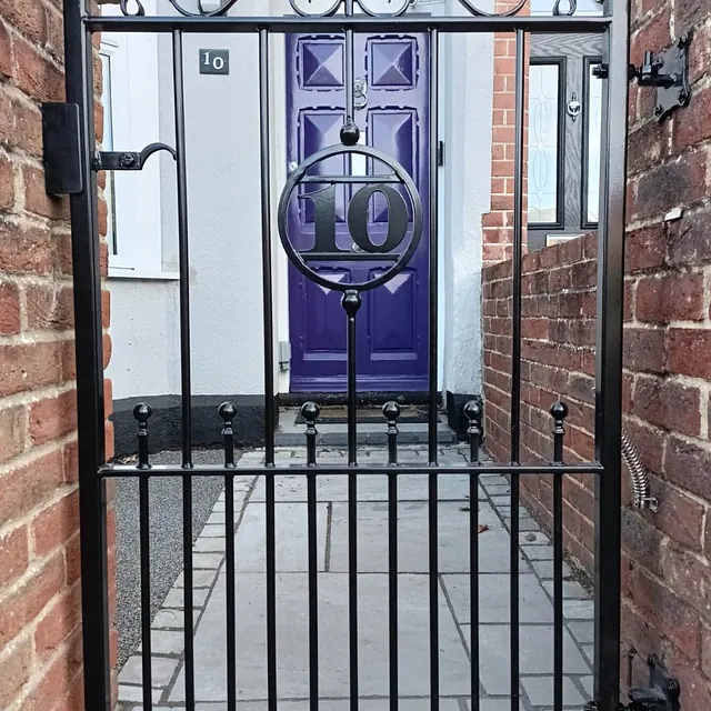 wrought iron gates