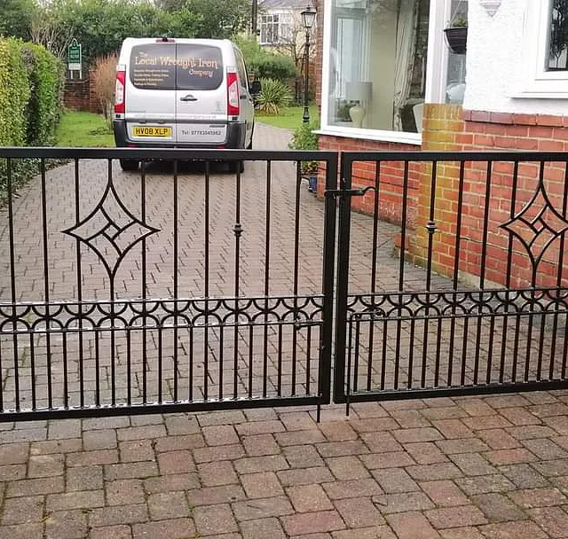 wrought iron gates