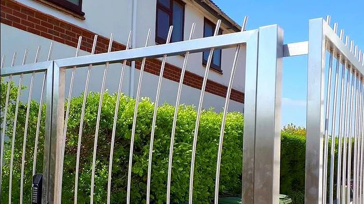 stainless steel gate