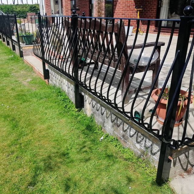 iron balustrade